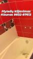 Plytelių klijavimas Kaunas 8602-87613 Vonios, virtuvės remontas