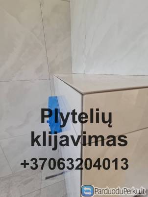 Plytelių klijavimas Vilniuje - plyteliu-klijavimas.lt