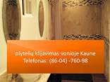 plytelių klijavimas vonioje Kaune