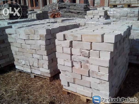 Plytos, blokai, raudonos, šamotinės, perdangos, kt