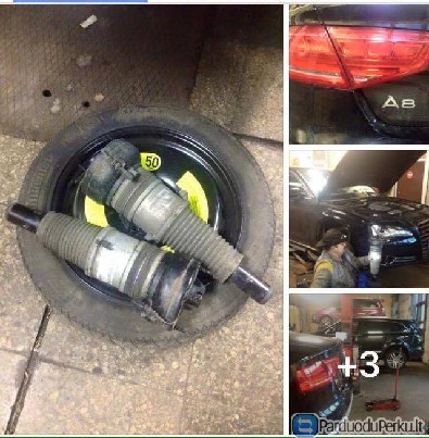 Pneumatik Airmatic autodalys remontas patikra