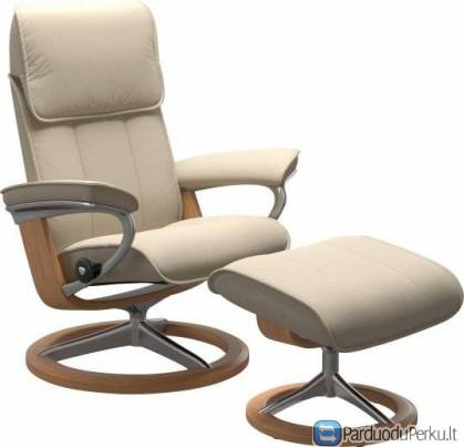 Poilsio fotelis su pufu Stressless® "ADMIRAL " vokiškas www.bramita.lt