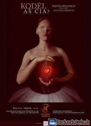 Pojūčių spektaklis "Kodėl aš čia"