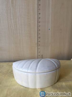 Porceliano  dežutė  perlamutrinė