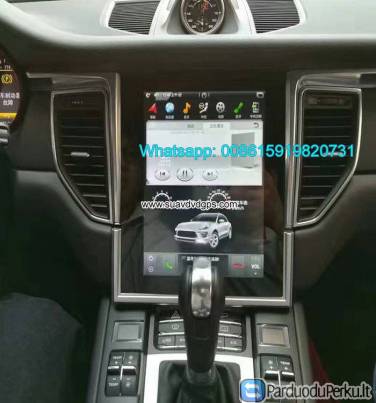 Porsche Macan radio GPS android Vertical screen