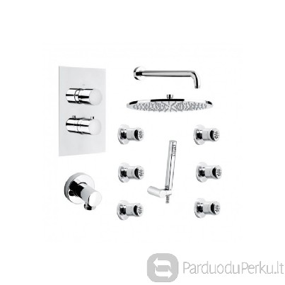 Potinkinės dušo sistemos komplektas Emmevi