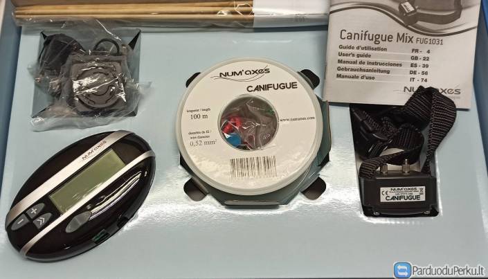 Požeminė nematoma tvora CANIFUGUE MIX