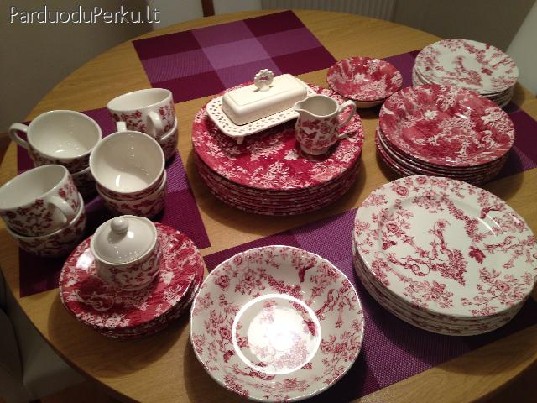 Prabangus C D style indų rinkinys 8 asmenims