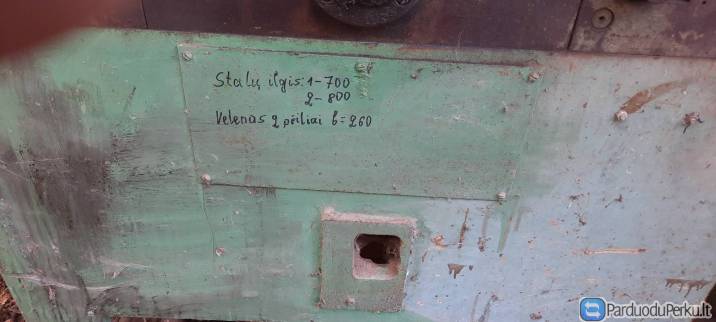 pramoninės obliavimo staklės (obliarka)