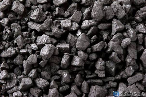 Prekiaujame akmens anglimi