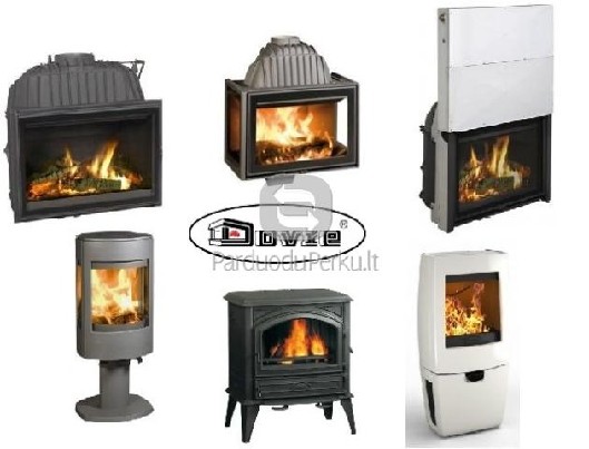 Prekyba Norvegiškais DOVRE židiniais ir krosnelėmis