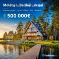 Išskirtinė poilsio oazė prie Baltųjų Lakajų: ramybė, miškas ir nuo