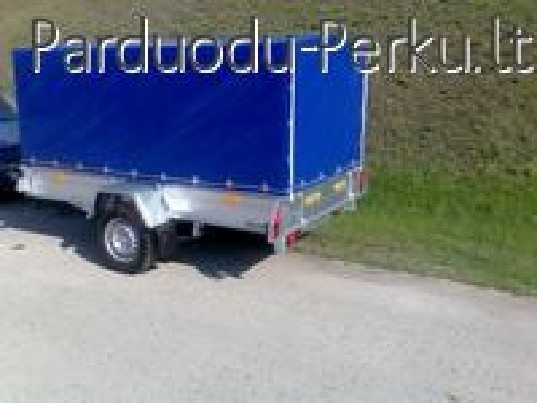 Priekabos plienine konstrukcija