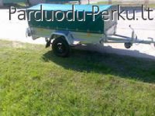 priekabos su lingem ir amortizatoriais