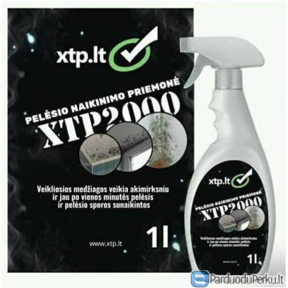 Priemonė pelėsio naikinimui