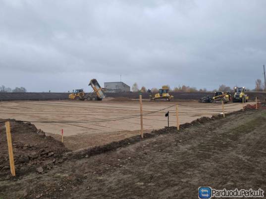 Priimame Gruntą Sklypo Pakėlimui