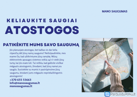 Profesionalios elektroninės apsaugos paslaugos jūsų saugumui