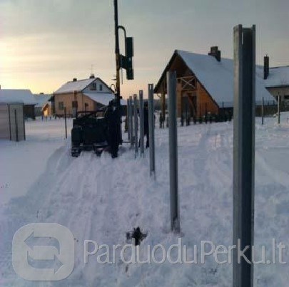 Profesionalus tvoros montavimas.