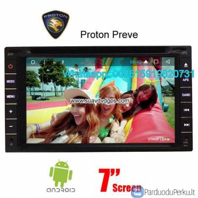 Proton Preve radio DVD GPS android