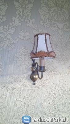provanso stiliaus sieniniai šviestuvai (3 vnt)