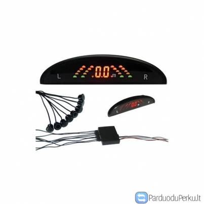 PS-39S8 PARKAVIMO SISTEMA SU 8 DAVIKLIAIS PRIEKIUI IR GALUI 59 EUR