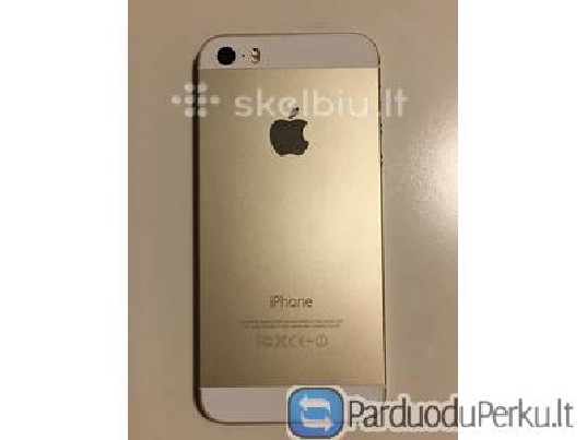 Puikios būklės auksinis Iphone 5s 16GB
