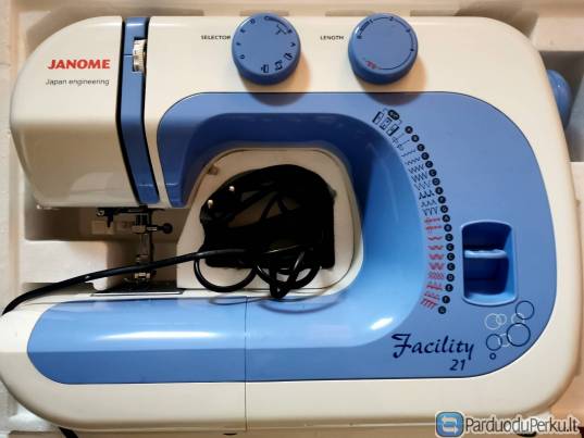 Puikios būklės, kaip nauja siuvimo mašina