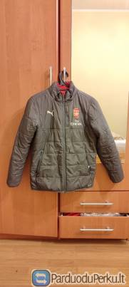 Puma Arsenal dvipusė vaikiška striukė 11-12 metų