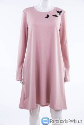 Lengvai krentanti, Puošni suknelė moterims "Paukščiai"