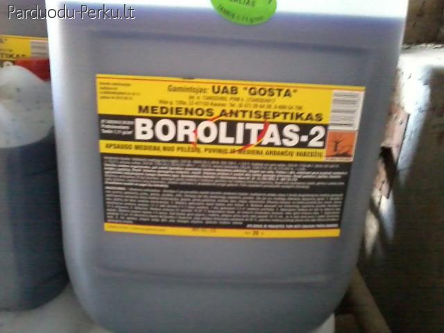 Borolitas- antiseptikas, sertifikuotas antipirenas