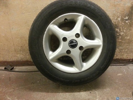 R13 lengvojo lydinio ratlankiai