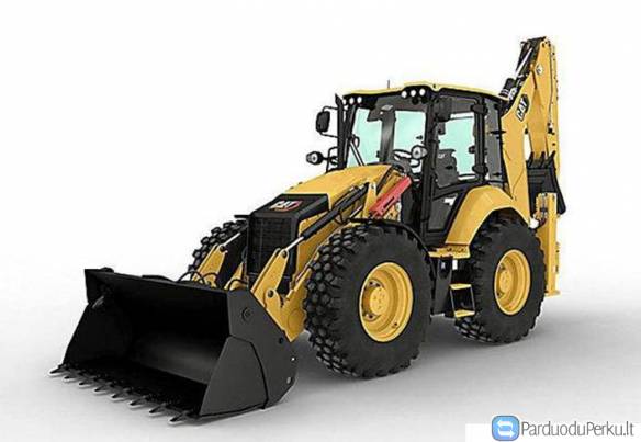 Racioko Ekskavatorinio krautuvo Cat444 nuoma