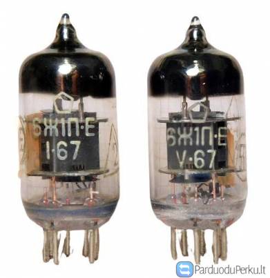 Radijo lempa 6Ž1P, 8VNT.