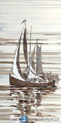 "Ramybės atspindys" 700x1400 mm.