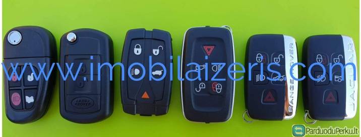 Range rover land rover jaguar raktu gamyba raktai pririsimas programavimas