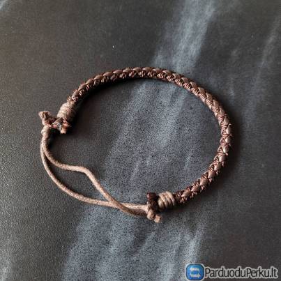 Rankų Darbo Pintinė Apyrankė – Stilingas Aksesuaras!