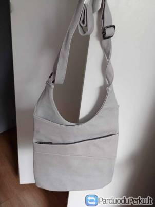 Rankinė pilkos spalvos