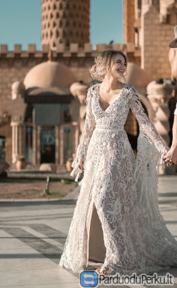 Rara Avis "Kortal" Boho styliaus vestuvinę suknelę