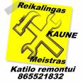 Reikalingas meistras Katilo remontui