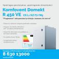 Rekuperatorius Komfovent Domekt