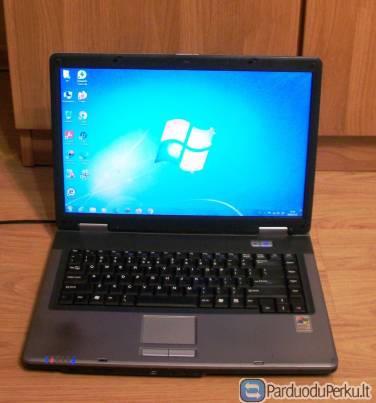 Retro žaidimų laptopas „Atomik Action“ (Clevo 8258D)