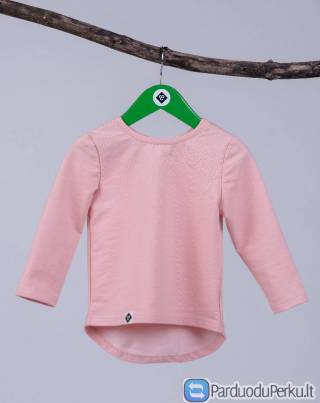 Rožinis džemperis mergaitėms