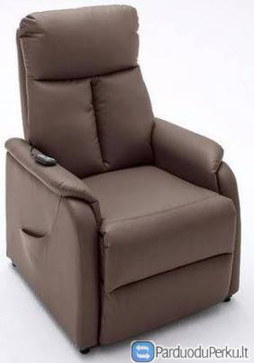 Rudas relaksinis fotelis "Oxford"