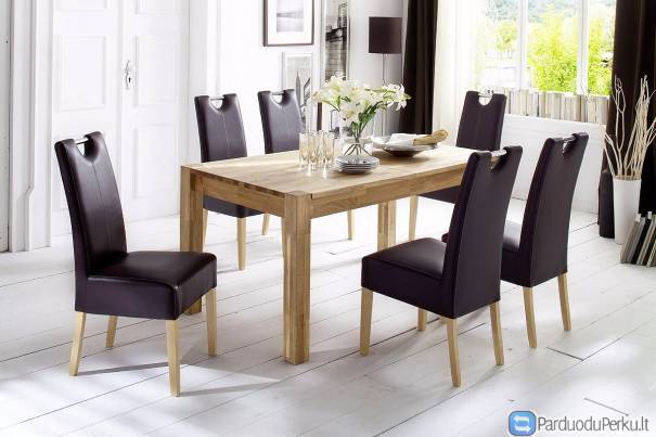 Rudos vokiškos kėdės "Elida" 8vnt.