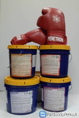 Rūsio hidroizoliavimas su Penetron medžiagomis