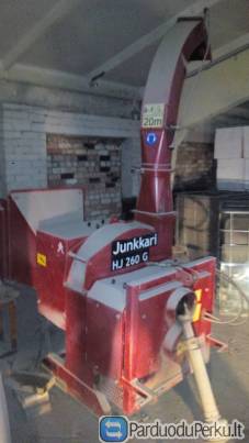 Šakų smulkintuvas Junkkari Hj 260 G