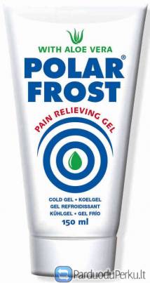 Šaldantis, skausmą mažinantis gelis su alijošiaus ekstraktu 150 ml