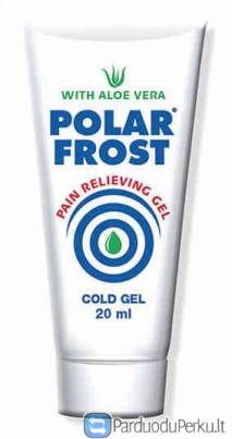 Šaldantis, skausmą mažinantis gelis su alijošiaus ekstraktu 20 ml