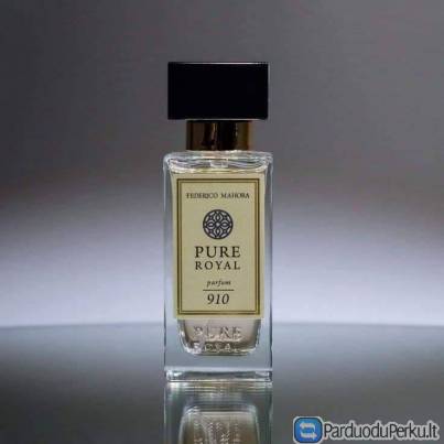 Saldūs, gurmaniški Medienos kvepalai Pure Royal 910 unisex