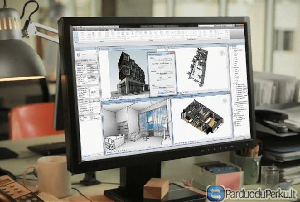 Sąmatų sudarymo bei 3D grafikos pasl